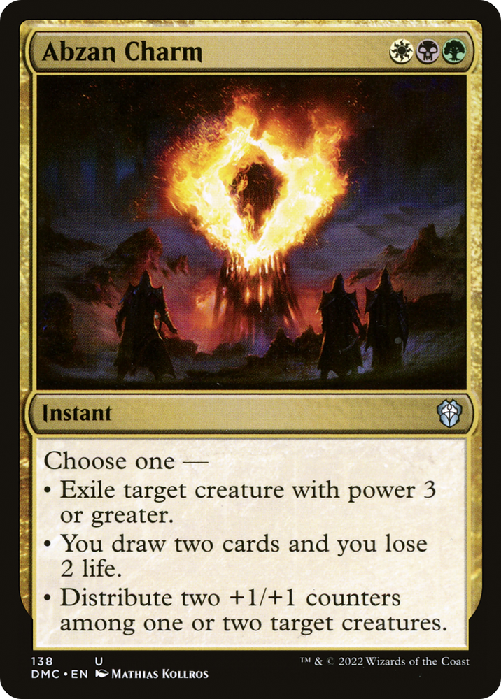 Abzan Charm [Dominaria United Commander]
