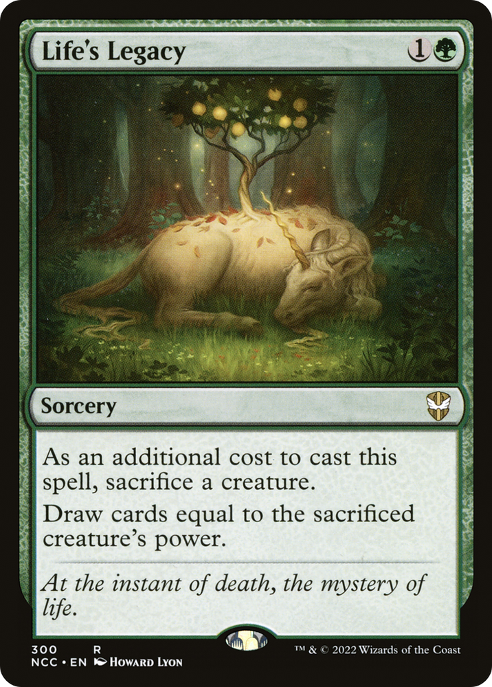 Life's Legacy [Streets of New Capenna Commander]