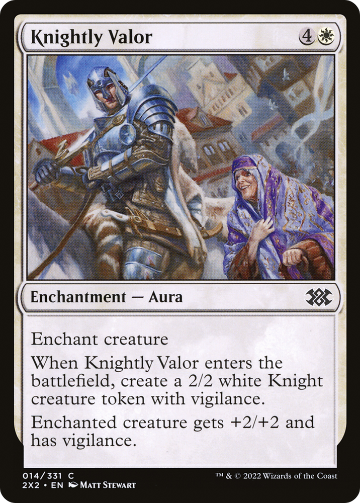 Knightly Valor [Double Masters 2022]