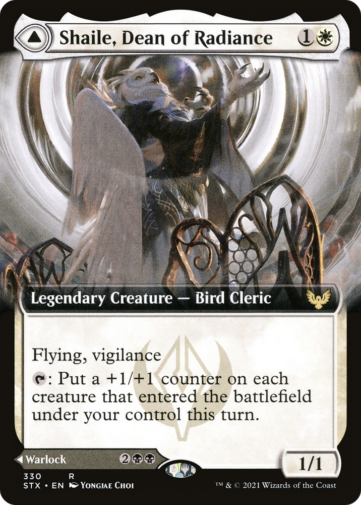 Shaile, Dean of Radiance // Embrose, Dean of Shadow (Extended Art) [Strixhaven: School of Mages]