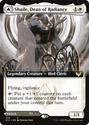 Shaile, Dean of Radiance // Embrose, Dean of Shadow (Extended Art) [Strixhaven: School of Mages]