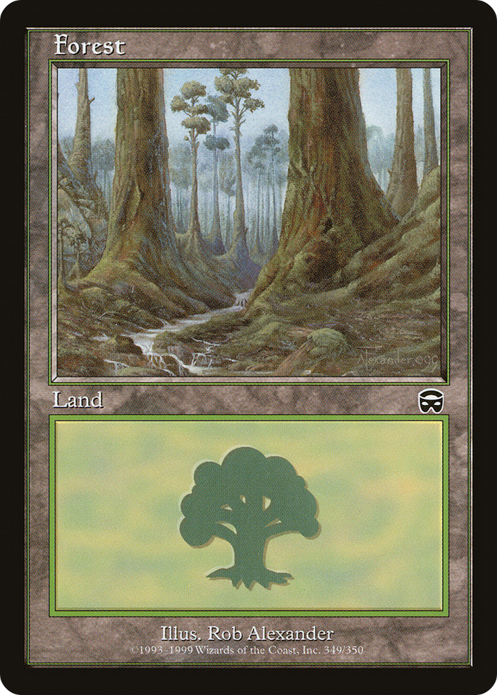 Forest (349) [Mercadian Masques]