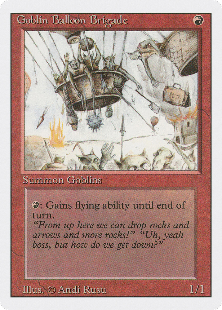 Goblin Balloon Brigade [Revised Edition]