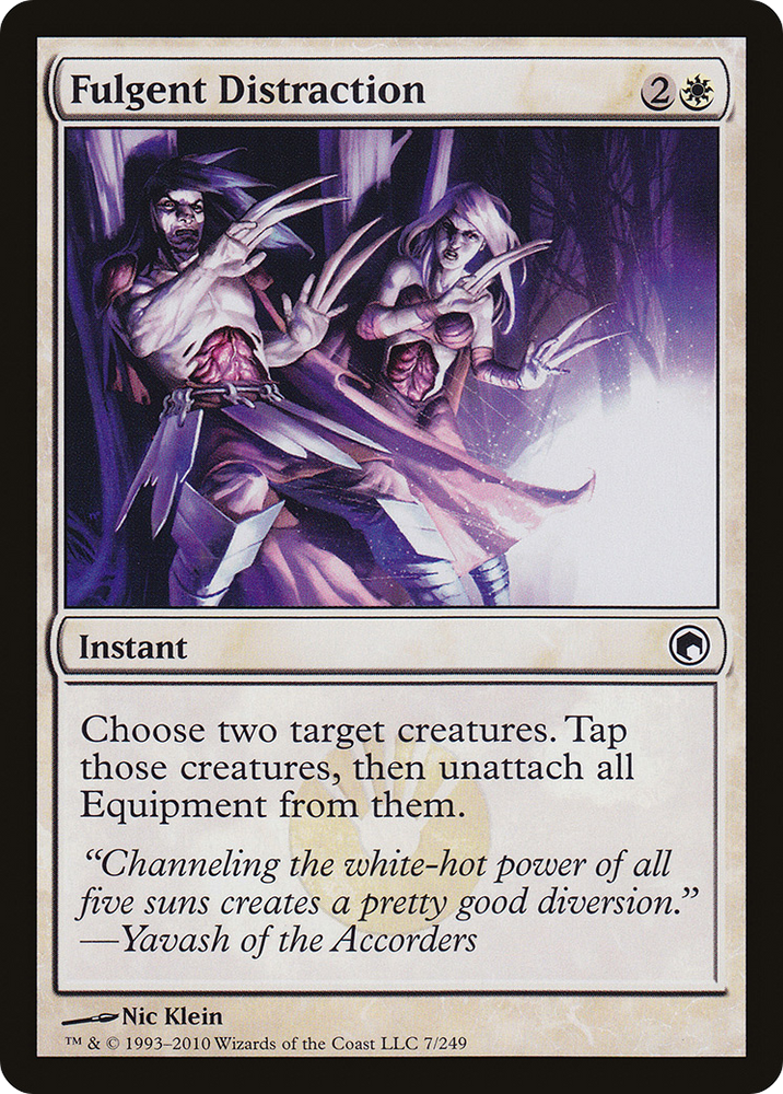 Fulgent Distraction [Scars of Mirrodin]