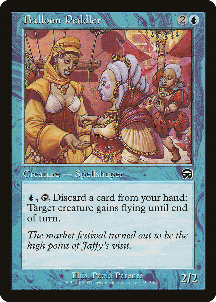 Balloon Peddler [Mercadian Masques]