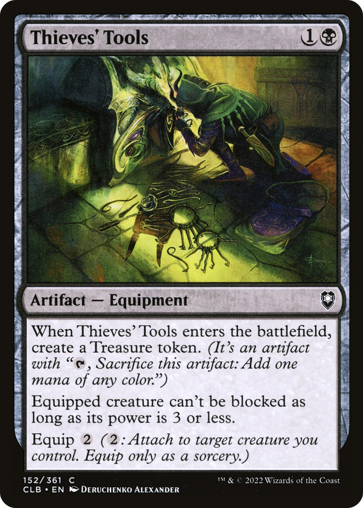 Thieves' Tools [Commander Legends: Battle for Baldur's Gate]