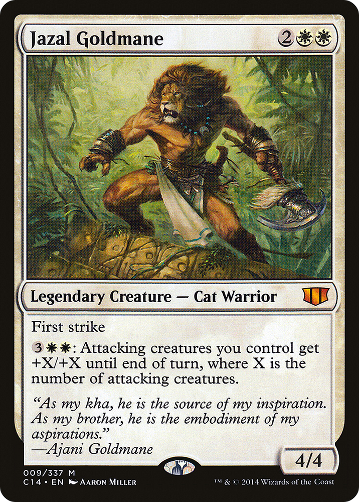 Jazal Goldmane [Commander 2014]