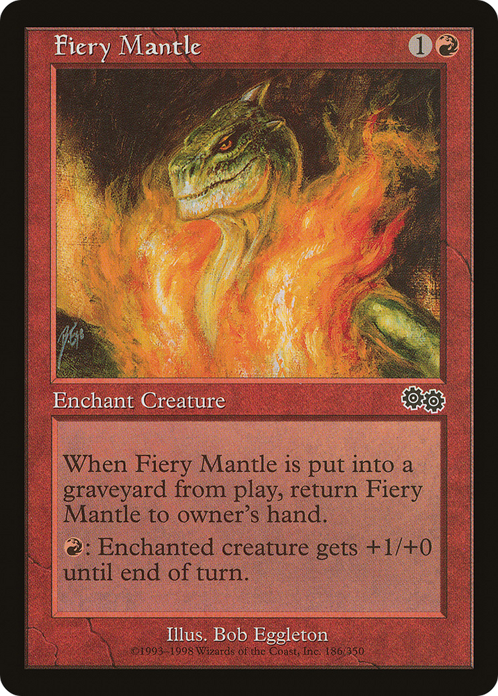 Fiery Mantle [Urza's Saga]