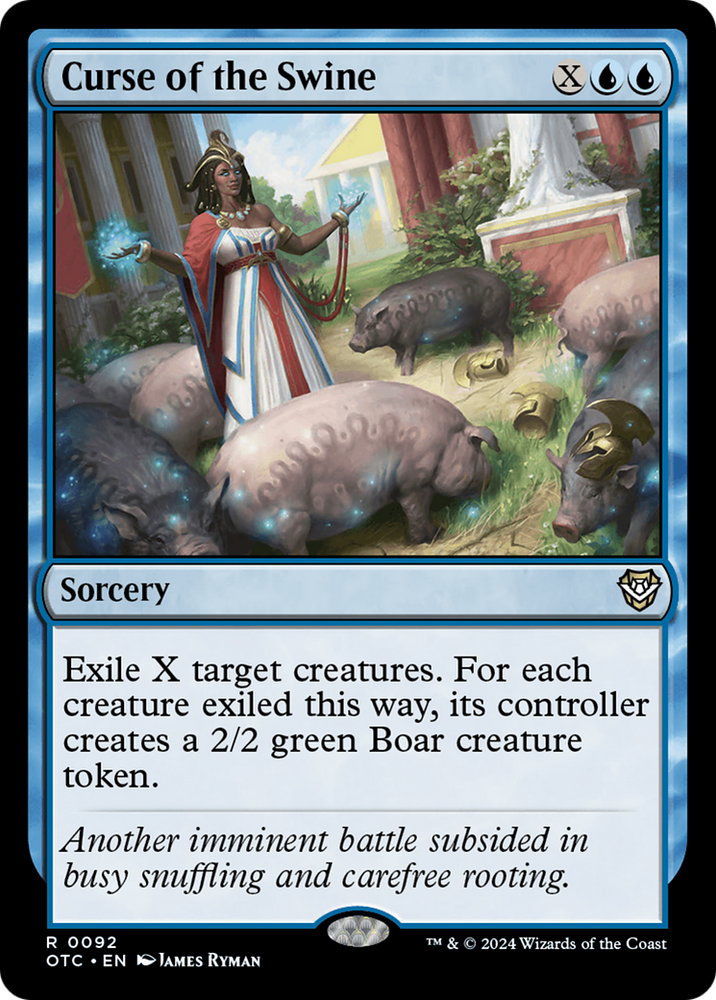 Curse of the Swine [Outlaws of Thunder Junction Commander]