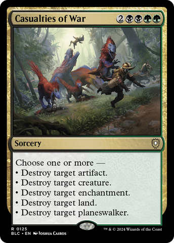 Casualties of War [Bloomburrow Commander]