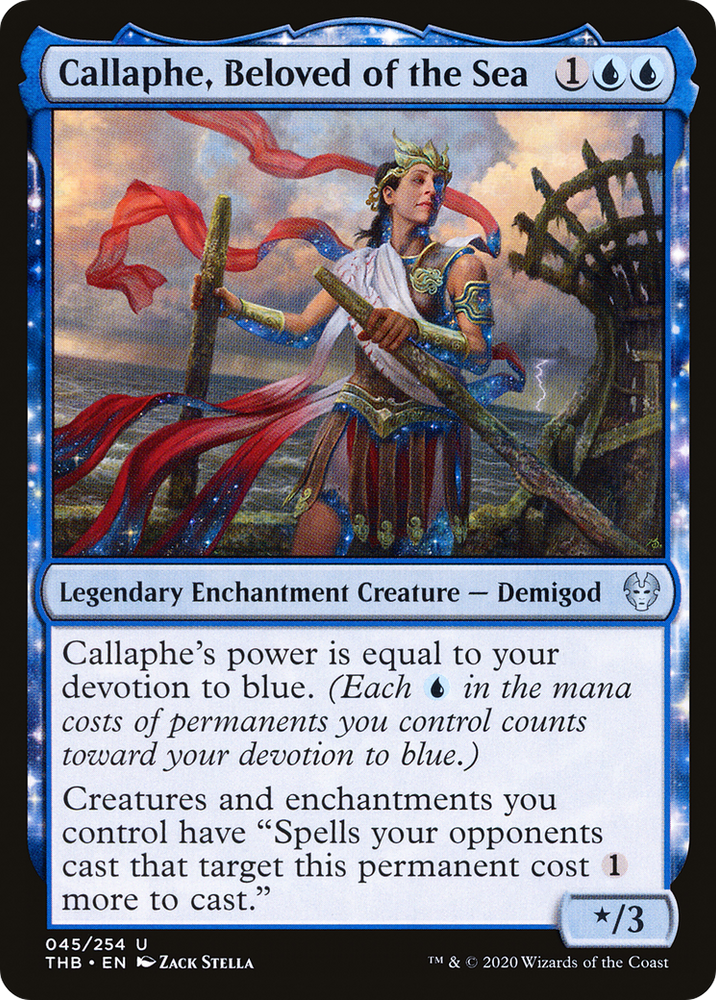 Callaphe, Beloved of the Sea [Theros Beyond Death]