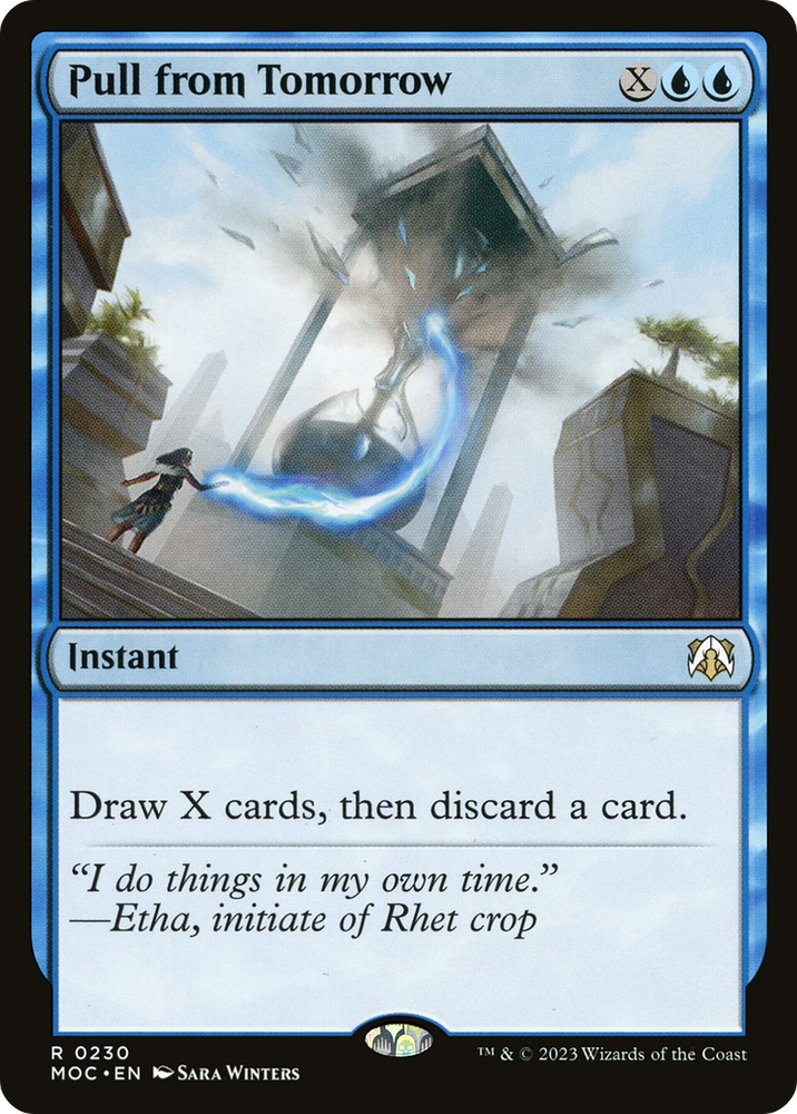 Pull from Tomorrow [March of the Machine Commander]