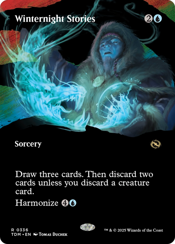 Winternight Stories (TDM-336) - Tarkir: Dragonstorm: (Showcase) (Borderless)