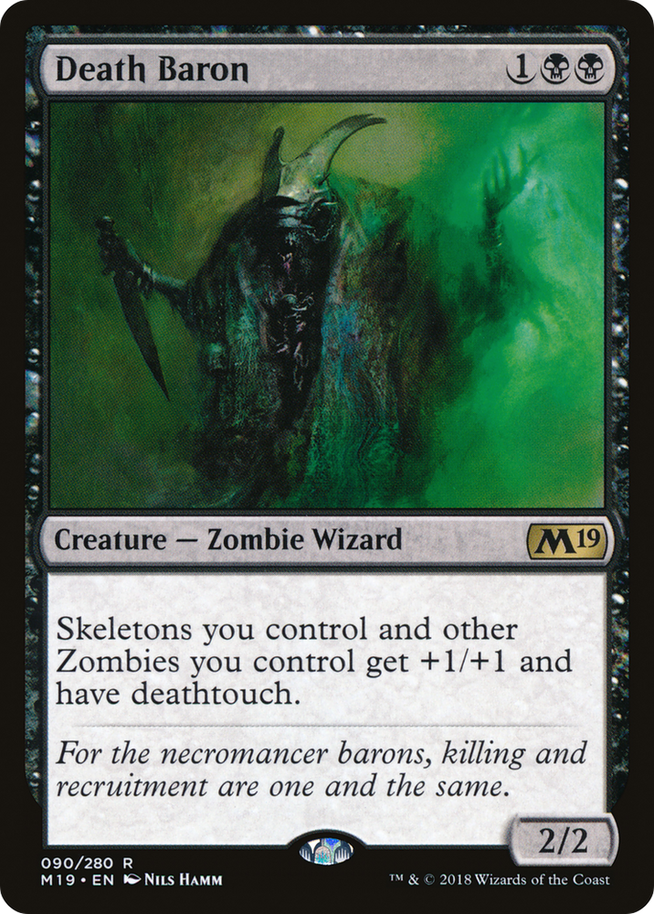 Death Baron [Core Set 2019]