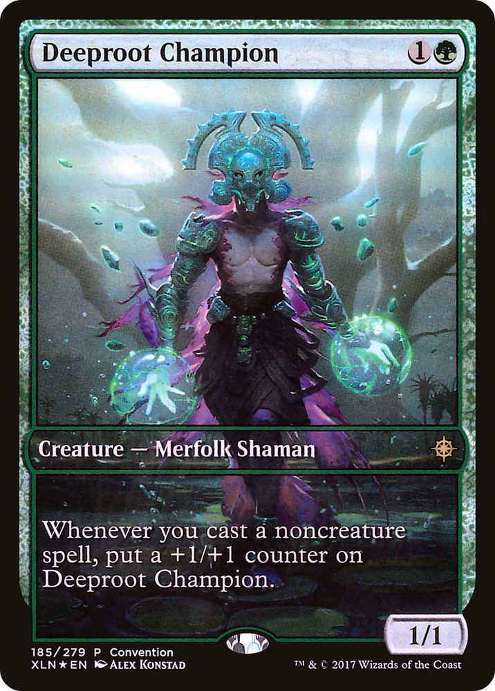 Deeproot Champion (Convention) [Ixalan Promos]