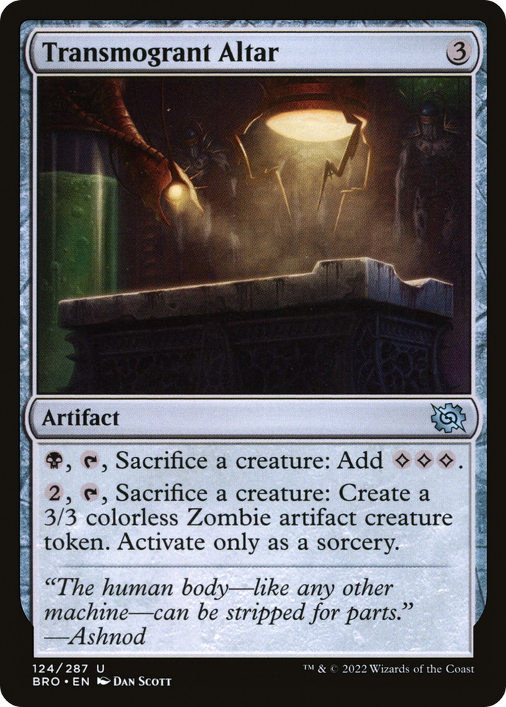 Transmogrant Altar [The Brothers' War]