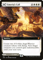 Emeria's Call // Emeria, Shattered Skyclave (Extended Art) [Zendikar Rising]