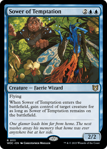 Sower of Temptation [Wilds of Eldraine Commander]