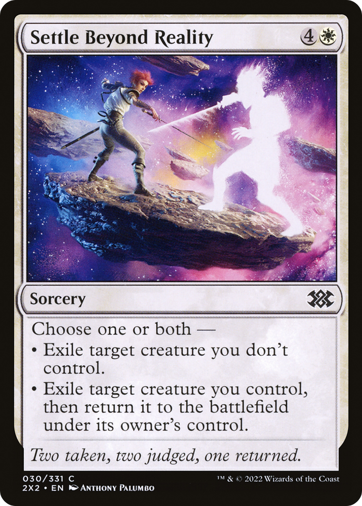 Settle Beyond Reality [Double Masters 2022]