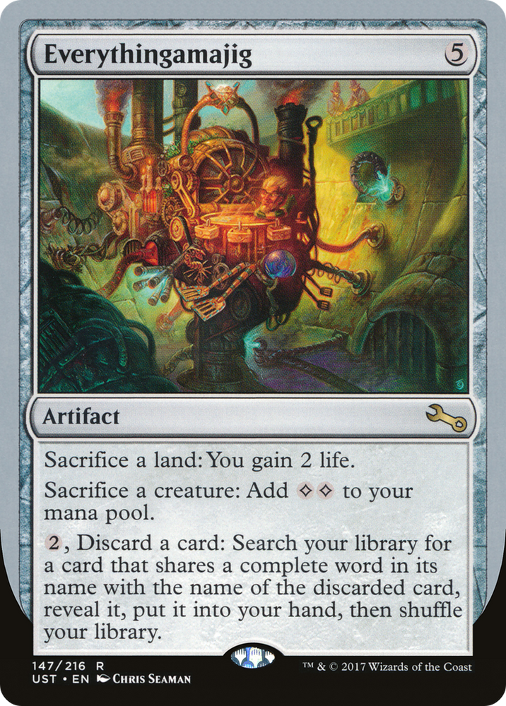 Everythingamajig ("Sacrifice a Land") [Unstable]