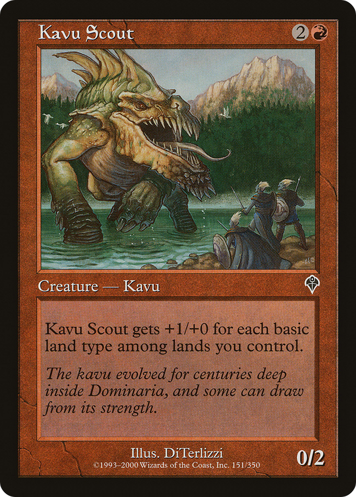 Kavu Scout [Invasion]