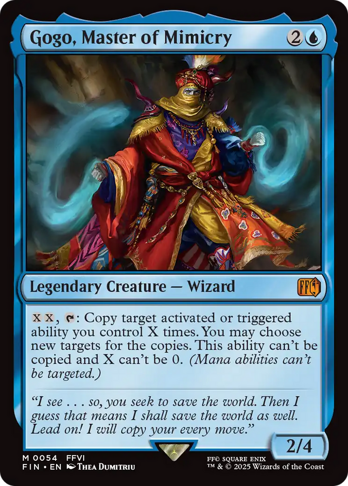 Gogo, Master of Mimicry (FIN-054) - FINAL FANTASY Foil