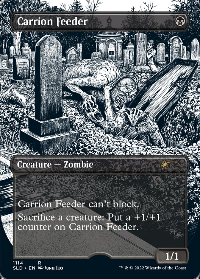 Carrion Feeder (Borderless Etched Foil) [Secret Lair Drop Series]