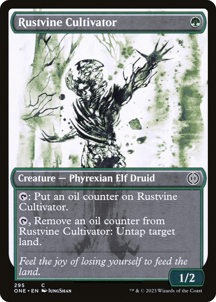 Rustvine Cultivator (Showcase Ichor) [Phyrexia: All Will Be One]