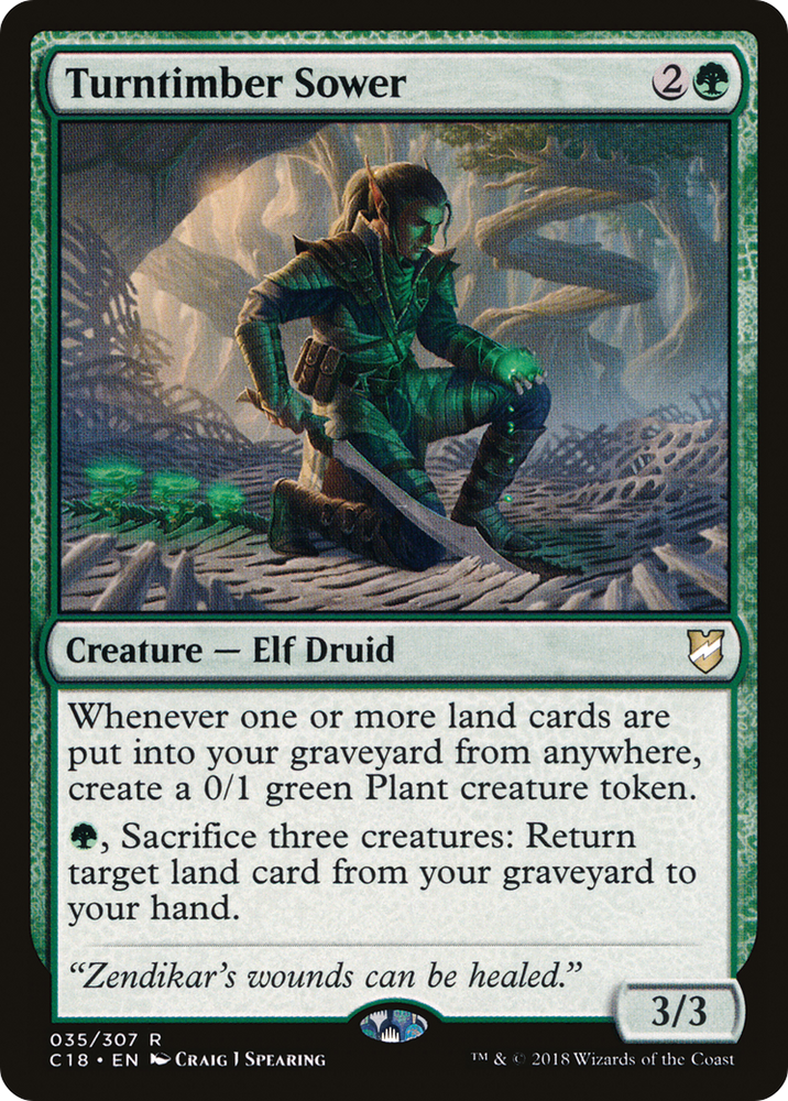 Turntimber Sower [Commander 2018]