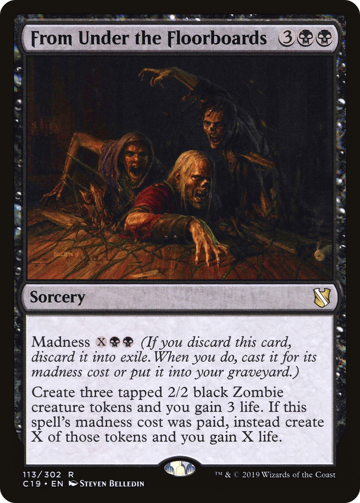 From Under the Floorboards [Commander 2019]