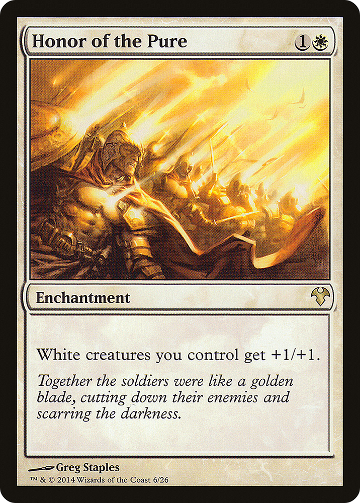 Honor of the Pure [Modern Event Deck 2014]