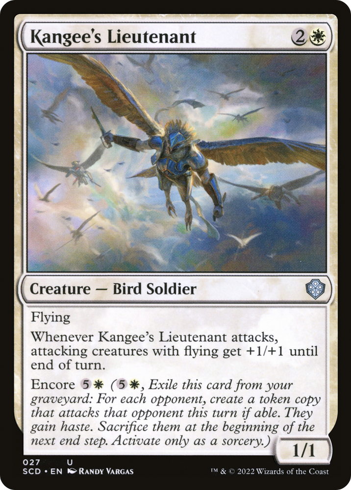 Kangee's Lieutenant [Starter Commander Decks]