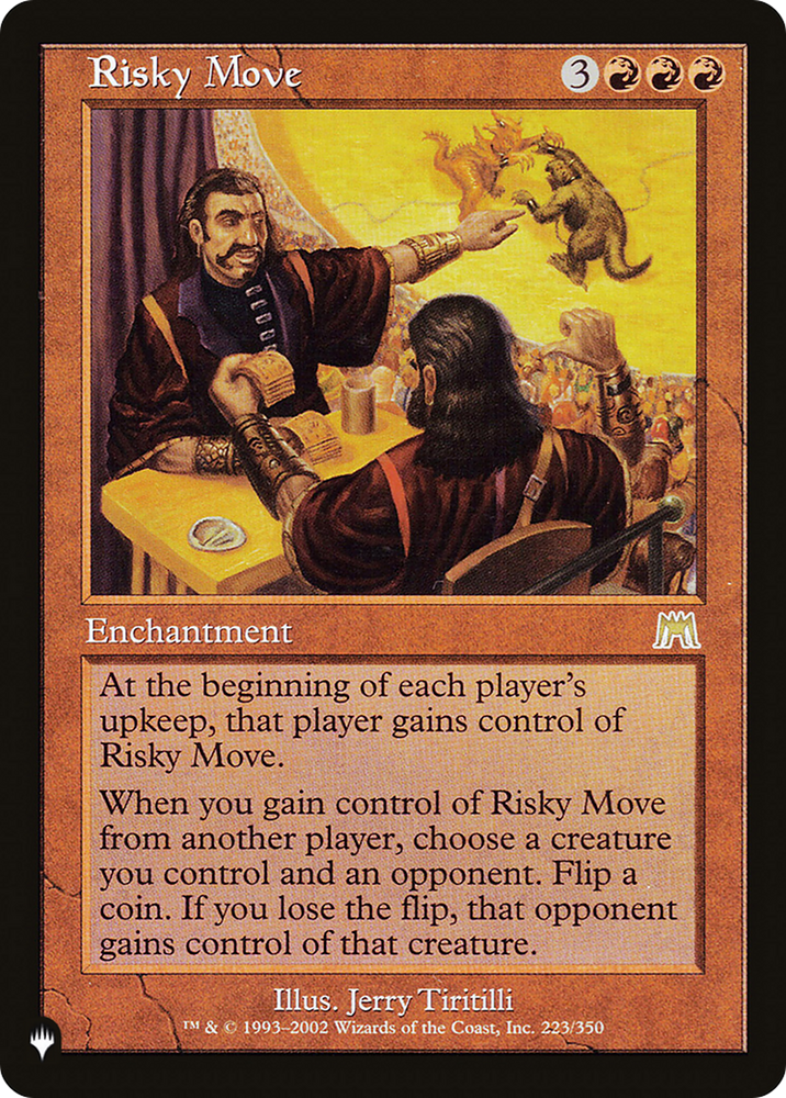 Risky Move [Secret Lair: Heads I Win, Tails You Lose]