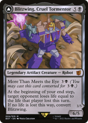 Blitzwing, Cruel Tormentor // Blitzwing, Adaptive Assailant [Transformers]