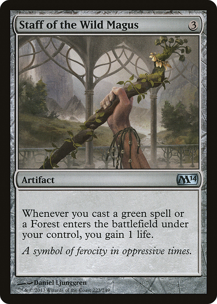 Staff of the Wild Magus [Magic 2014]