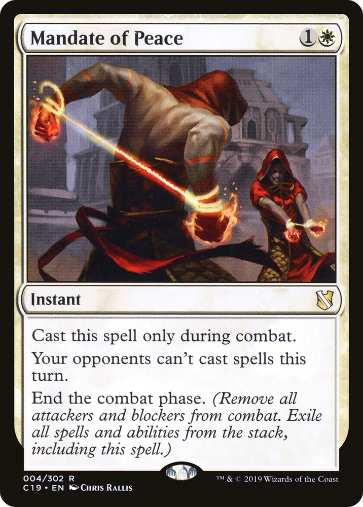 Mandate of Peace [Commander 2019]