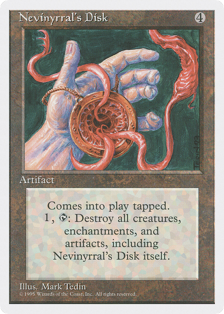 Nevinyrral's Disk [Fourth Edition]
