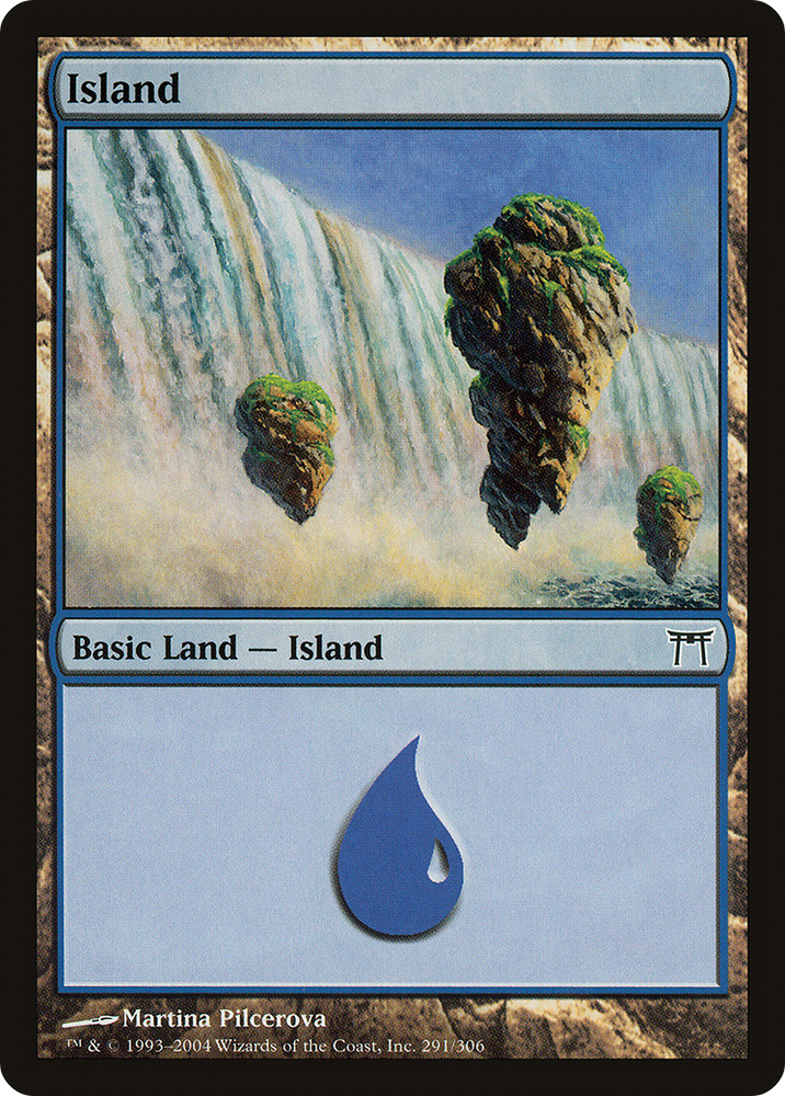 Island (291) [Champions of Kamigawa]