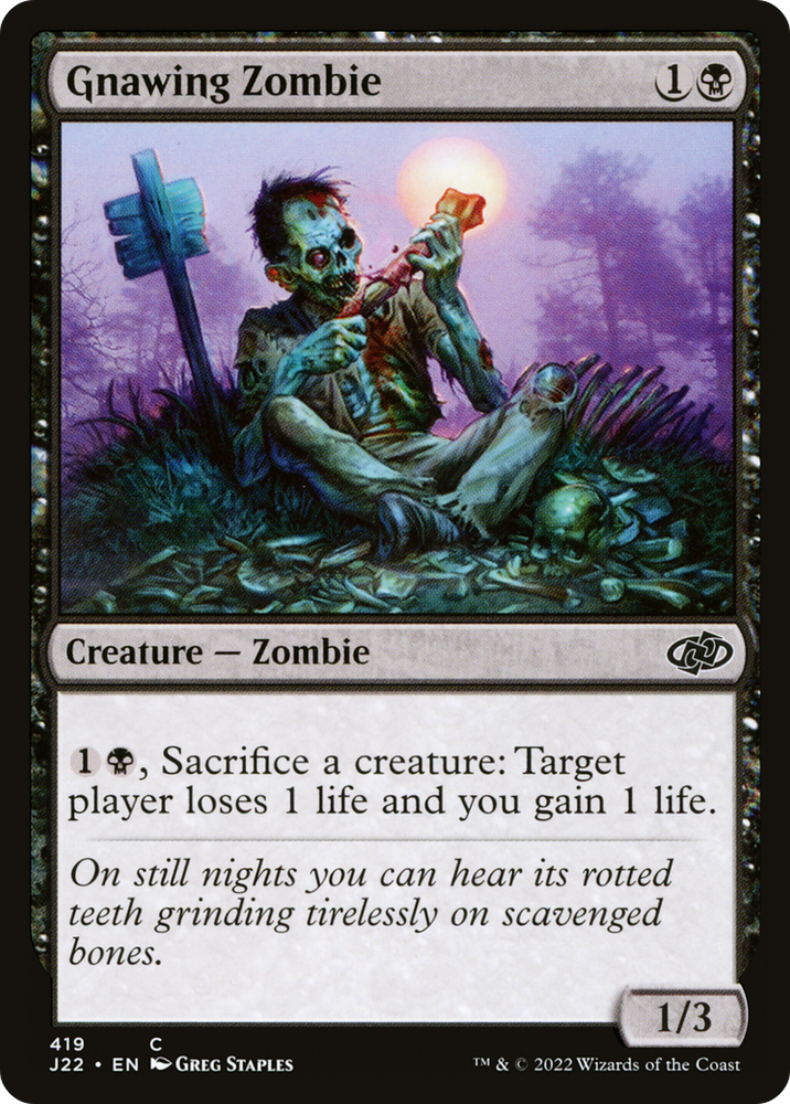 Gnawing Zombie [Jumpstart 2022]