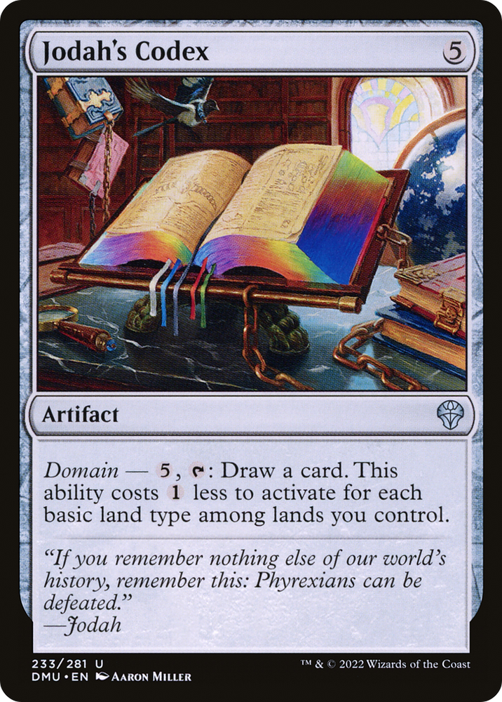 Jodah's Codex [Dominaria United]