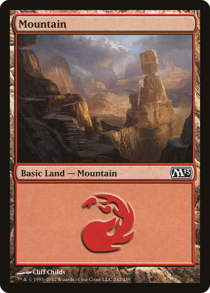 Mountain (242) [Magic 2013]