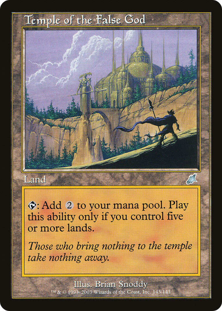 Temple of the False God [Scourge]