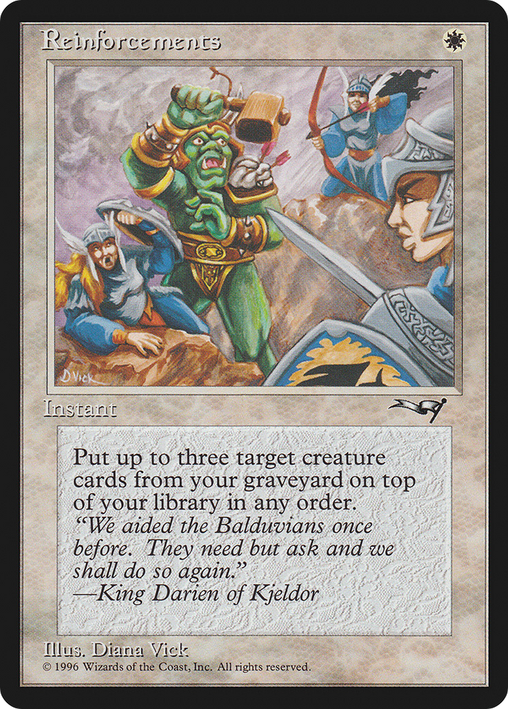 Reinforcements (No Archer) [Alliances]