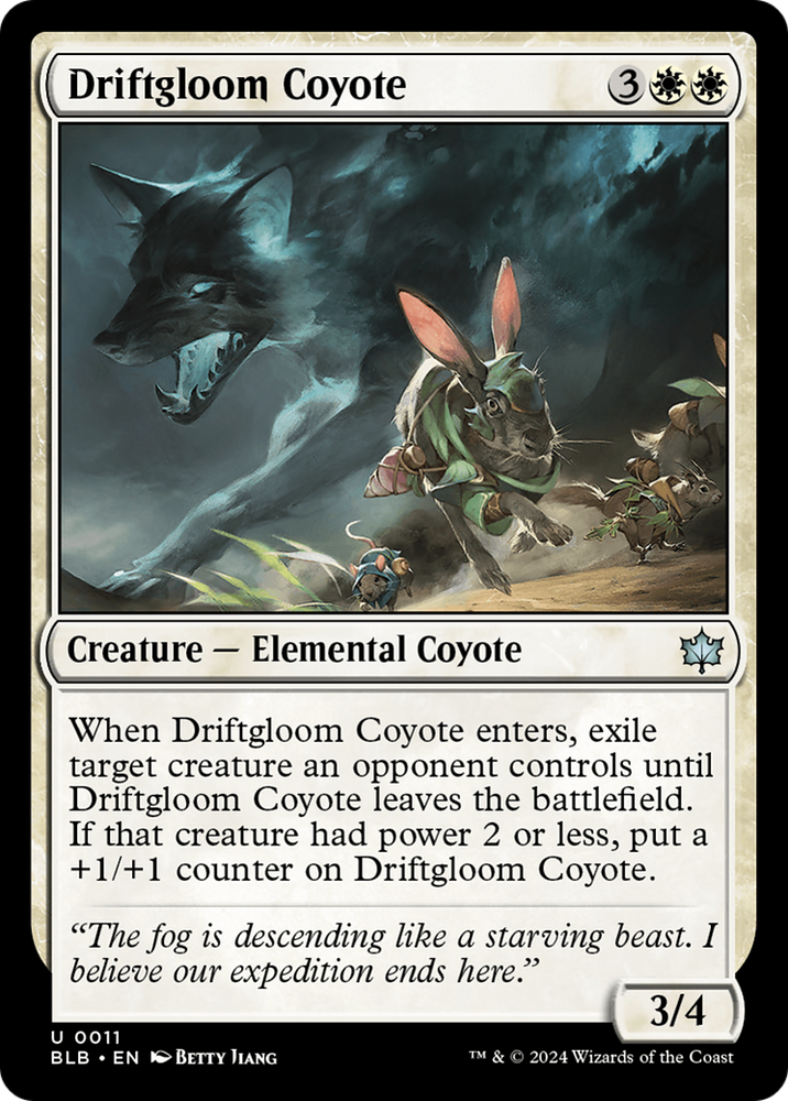Driftgloom Coyote [Bloomburrow]
