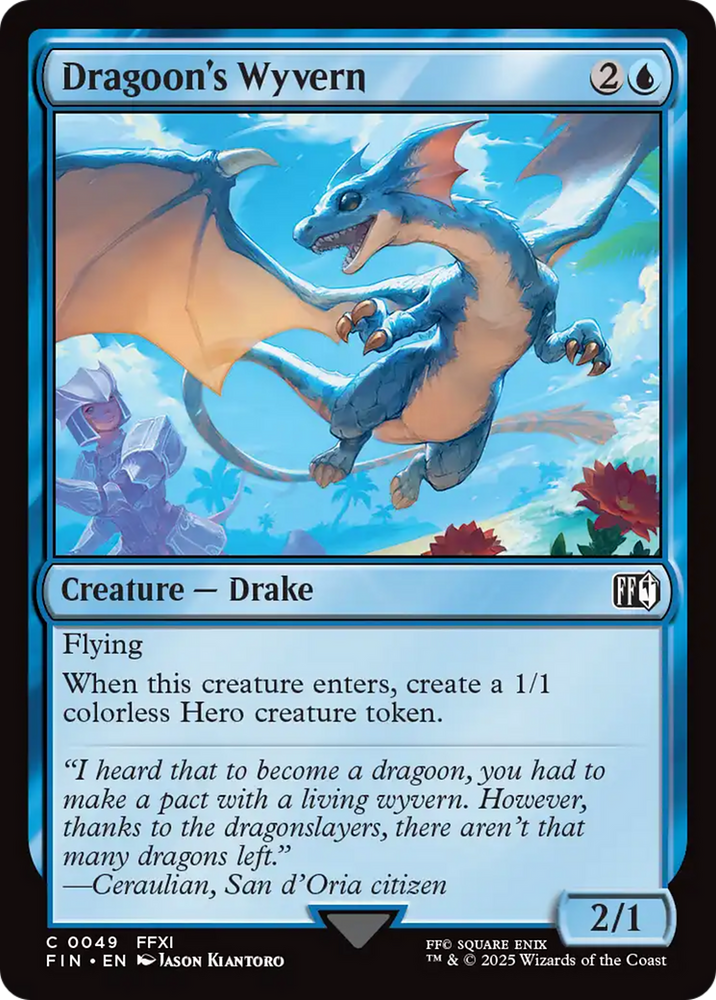 Dragoon's Wyvern (FIN-049) - FINAL FANTASY