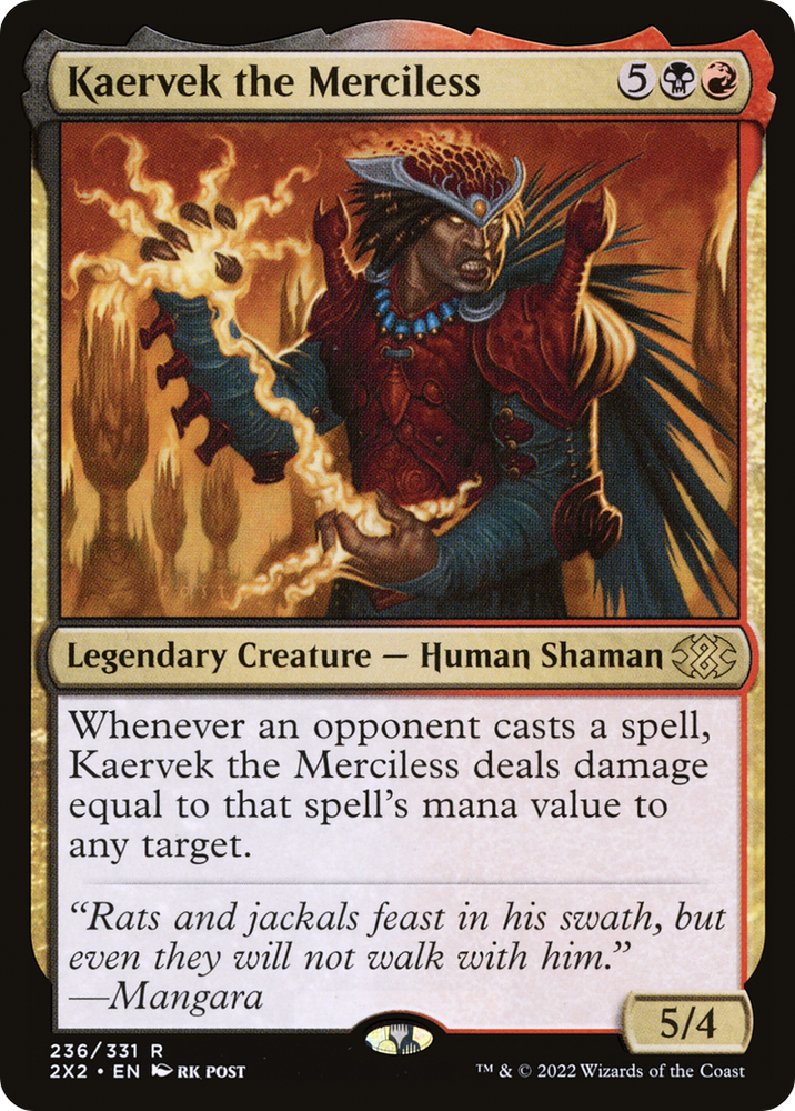 Kaervek the Merciless [Double Masters 2022]