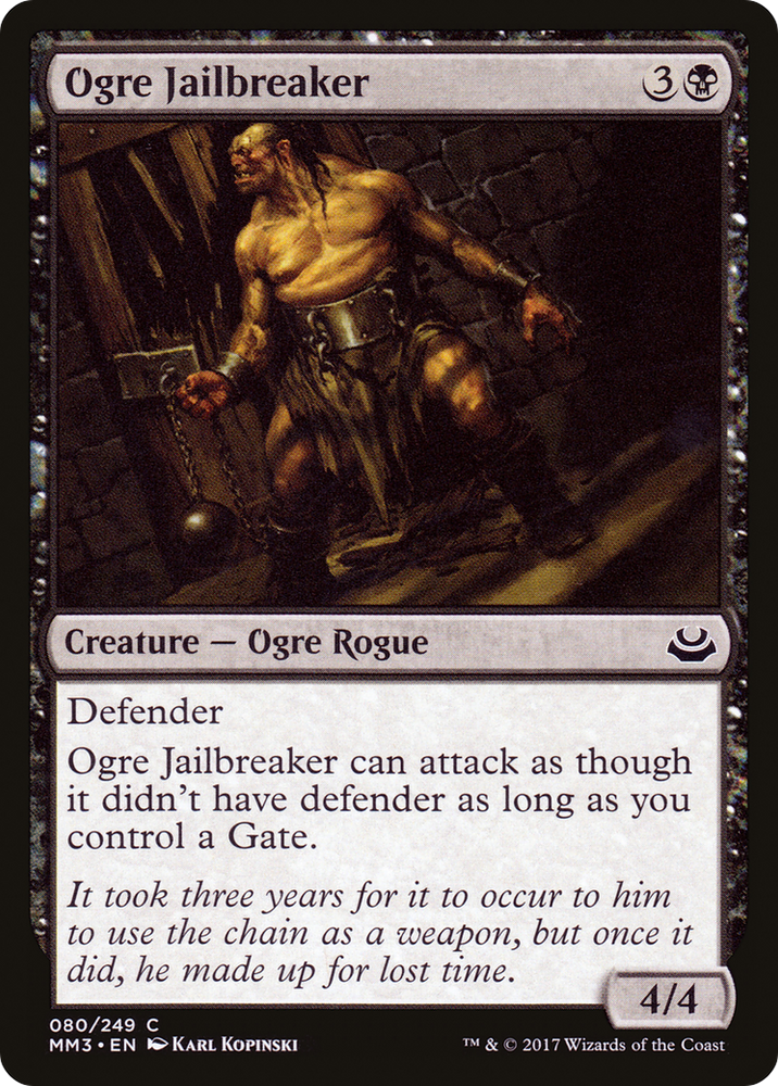 Ogre Jailbreaker [Modern Masters 2017]