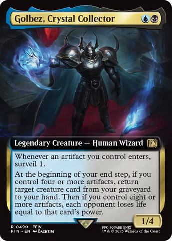 Golbez, Crystal Collector (FIN-490) - FINAL FANTASY: (Extended Art)