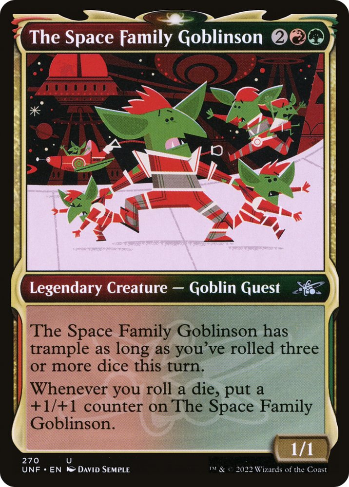 The Space Family Goblinson (Showcase) [Unfinity]