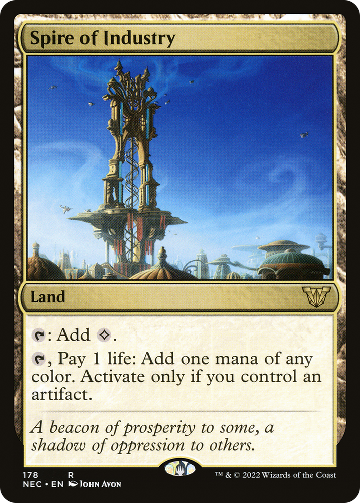 Spire of Industry [Kamigawa: Neon Dynasty Commander]